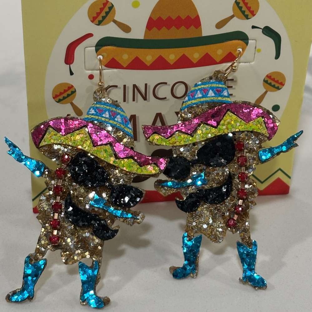 Taco earrings